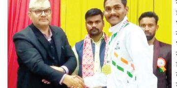 इंडो-नेपाळ चॅपियनशिप आंतरराष्ट्रीय रनिंग स्पर्धा; नगरच्या सौरभ जाधवने पटकावले सुवर्णपदक.