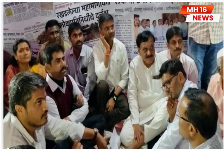 राष्ट्रवादीचे आ. निलेश लंके जिल्हाधिकारी कार्यालयासमोर सुरु असलेले उपोषण उद्या मागे घेणार ?