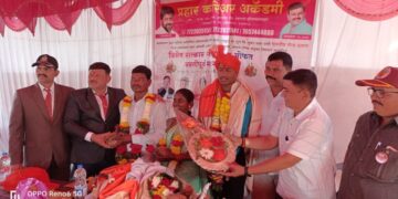 प्रहार करिअर अकॅडमी व भरतीपूर्व प्रशिक्षण केंद्र अ.नगर घडवतात देशाचे सैनिक ; तुषार पवार याचा सन्मान सोहळा संपन्न.