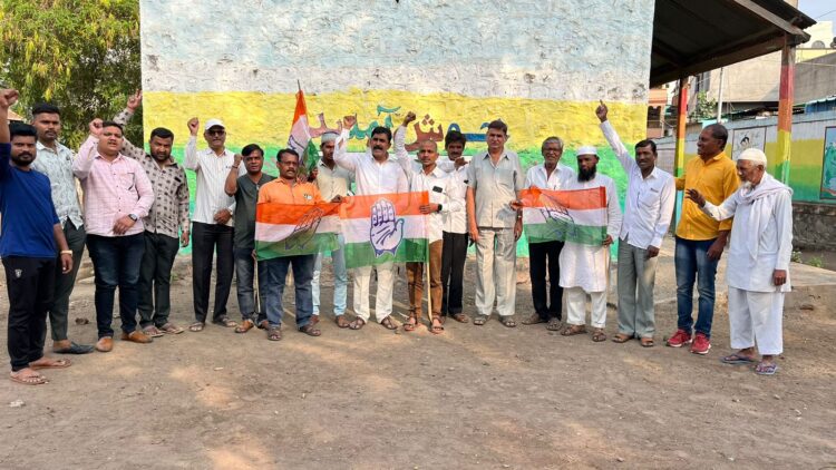 काँग्रेस पक्षाच्या विचारधारेशी प्रामाणिक निष्ठा व सर्व सामान्यासाठी संघर्ष याला आमचे सर्वोच्च प्राधान्य – नासीर शहानवाज शेख.