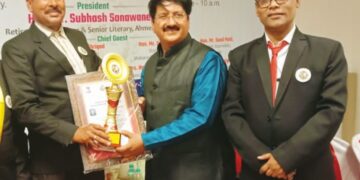 वर्ल्ड पार्लमेंट इंटर नॅशनल आंतरराष्ट्रीय पुरस्कार,देउन वजीर शेख यांना सन्मानित करण्यात आले