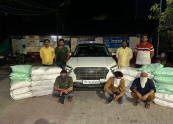 शेवगाव तालुक्यात स्थानिक गुन्हे शाखेची  कारवाई,सतरा लाख रुपयांचा मुद्देमाल जप्त