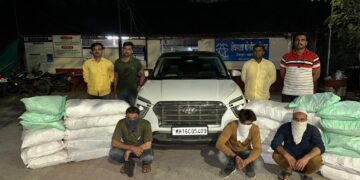 शेवगाव तालुक्यात स्थानिक गुन्हे शाखेची  कारवाई,सतरा लाख रुपयांचा मुद्देमाल जप्त