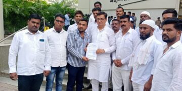 पाथर्डी तालुका युवक काँग्रेस अध्यक्ष पदी राहुल ढाकणे यांची निवड, शहराध्यक्ष आणी इतर पदाधिकारी यांच्या निवड करण्यात आली.